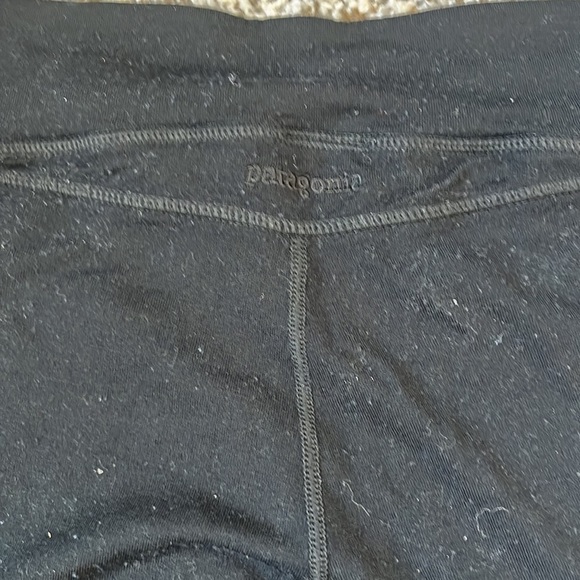 Patagonia Merino Wool Flare Pants Black Size Large - Picture 6 of 8